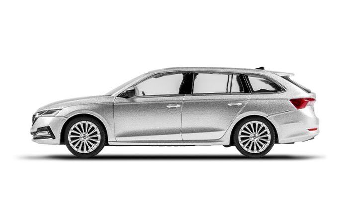 Škoda OCTAVIA IV Combi Modellfahrzeug 1:43, brilliantsilber
