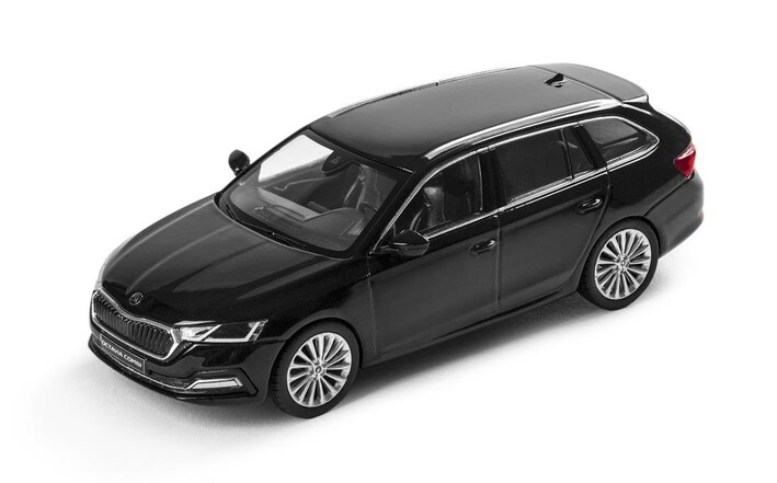 Škoda OCTAVIA IV Combi Modellfahrzeug 1:43, schwarz
