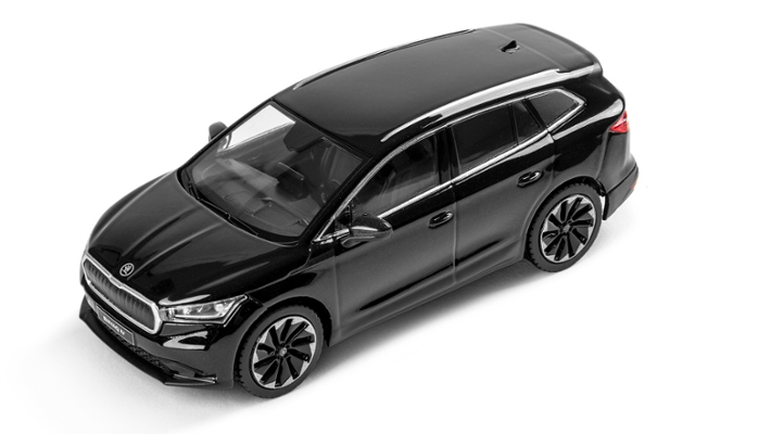 Škoda ENYAQ iV Modellfahrzeug 1:43, magic schwarz

