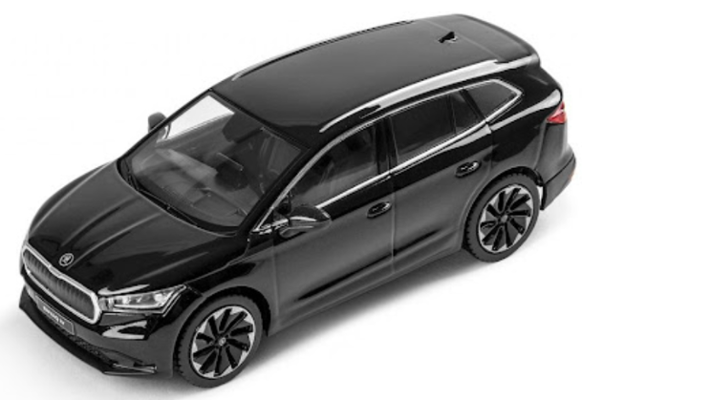 Škoda ENYAQ iV Modellfahrzeug 1:43, magic schwarz

