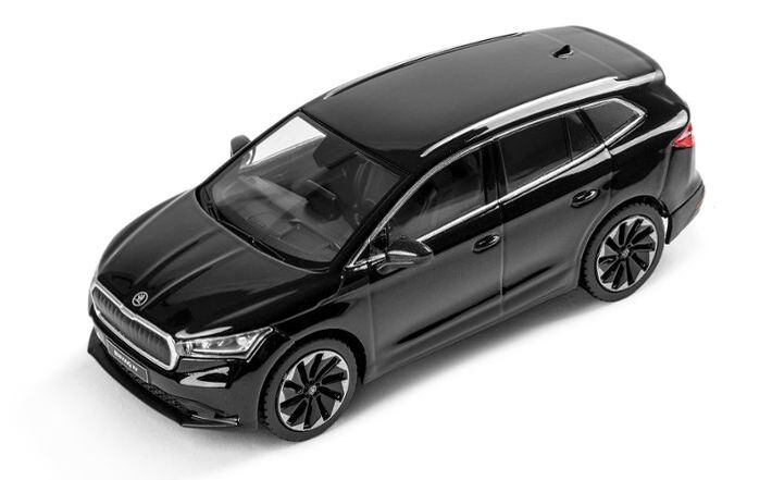 Škoda ENYAQ iV Modellfahrzeug 1:43, magic schwarz
