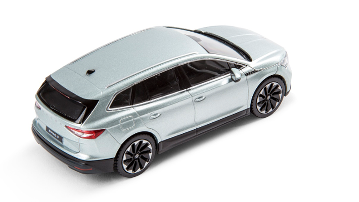 Škoda ENYAQ iV Modellfahrzeug 1:43, arctic silber
