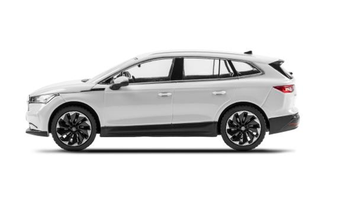 Škoda ENYAQ iV Modellfahrzeug 1:43, mondweiß 