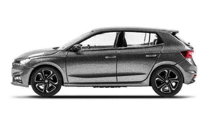 Škoda FABIA IV Modellfahrzeug 1:43, graphitgrau
