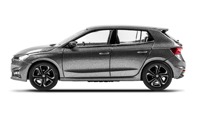 Škoda FABIA IV Modellfahrzeug 1:43, graphitgrau
