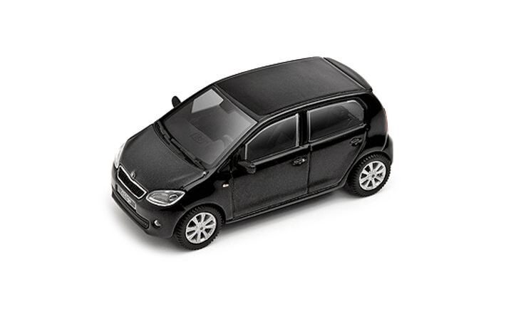 Škoda Citigo Modellfahrzeug 1:43, Schwarz