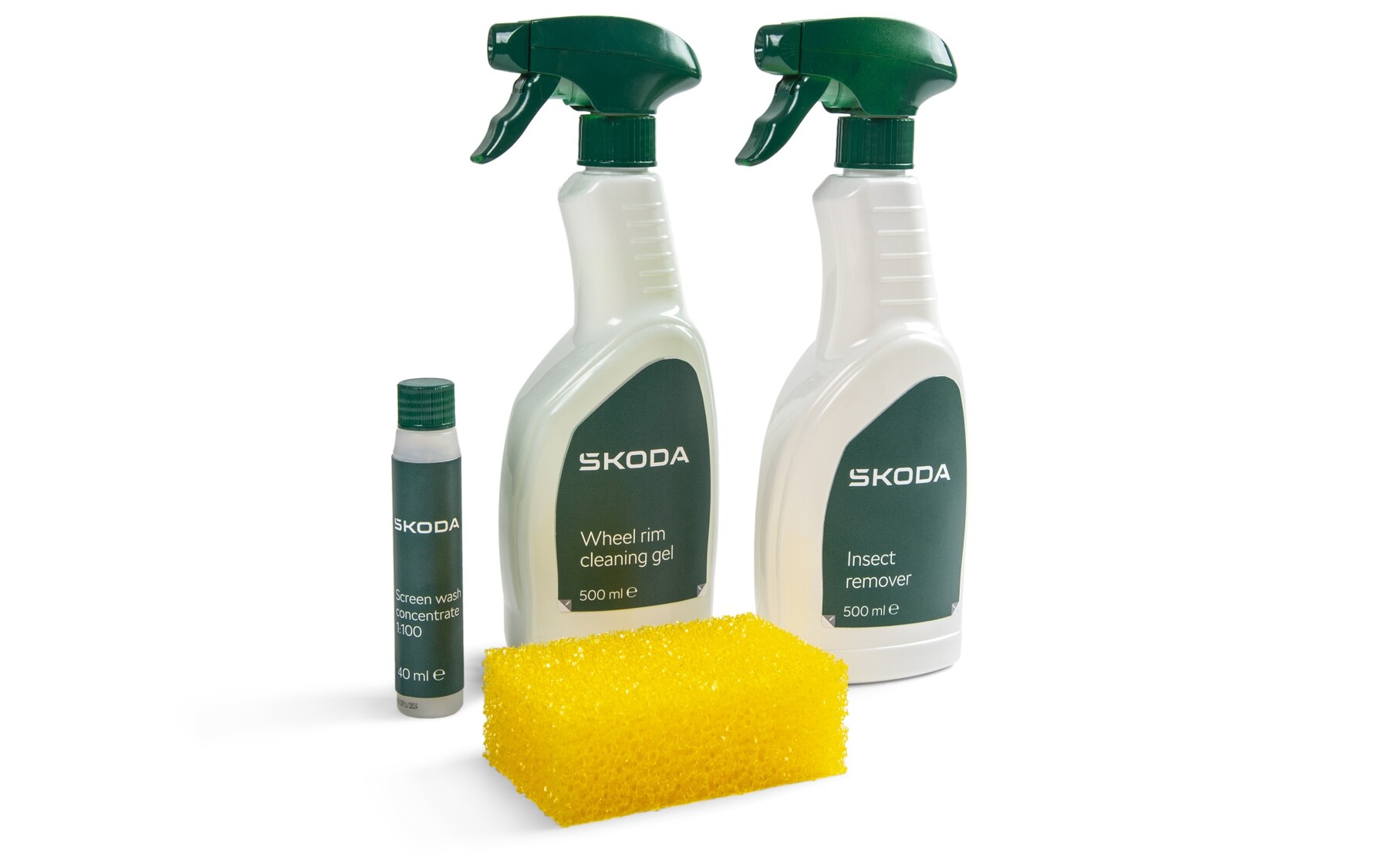 Škoda Pflegemittelset, Frühjahr