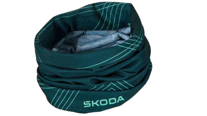 Škoda Schlauchschal, unisex, emerald green
