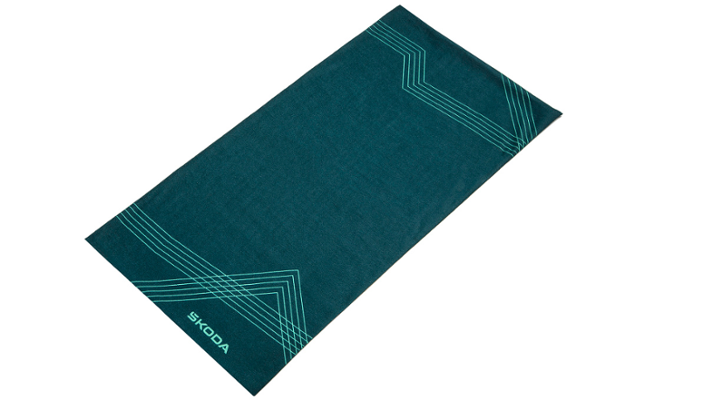 Škoda Schlauchschal, unisex, emerald green