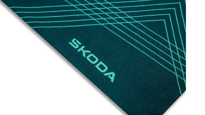 Škoda Schlauchschal, unisex, emerald green
