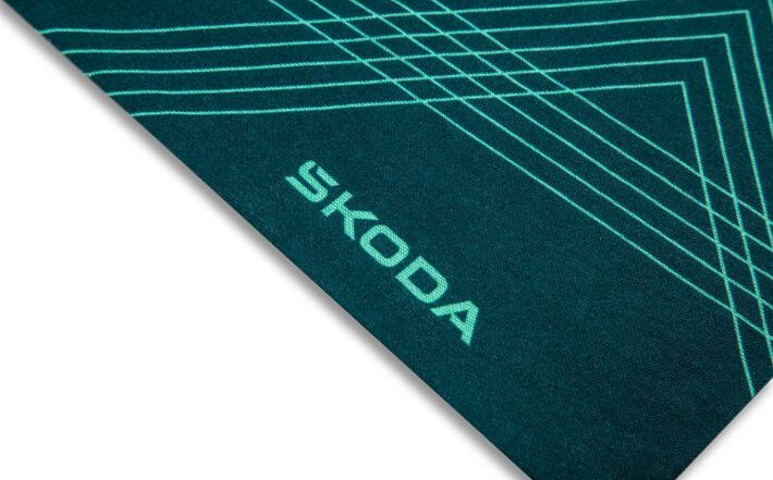 Škoda Schlauchschal, unisex, emerald green