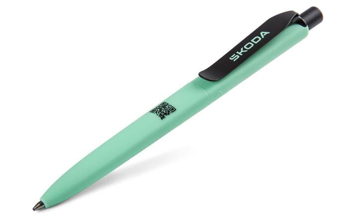 Škoda Kugelschreiber, electric green