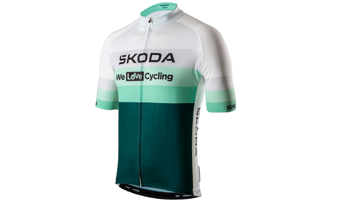Škoda Herren Fahrradtrikot Gr. M