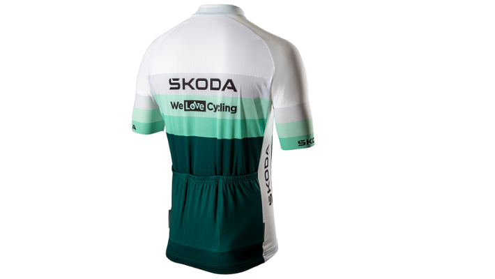 Škoda Herren Fahrradtrikot Gr. XL