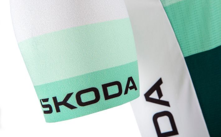 Škoda Herren Fahrradtrikot Gr. XXL