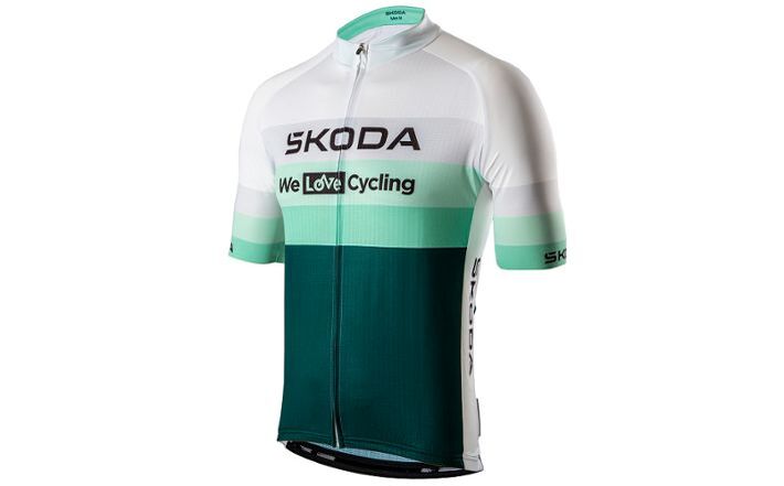 Škoda Herren Fahrradtrikot Gr. XXL