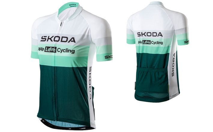 Škoda Damen Fahrradtrikot Gr. XS