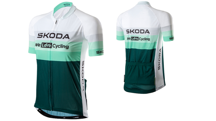 Škoda Damen Fahrradtrikot Gr. L