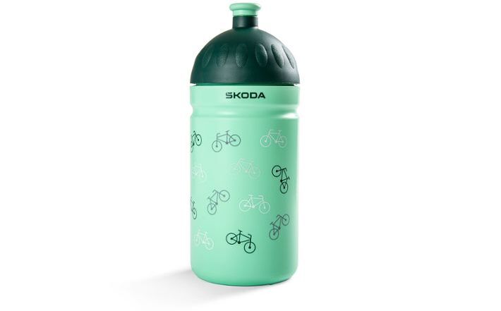 Škoda Kinder Trinkflasche, electric green, 500 ml
