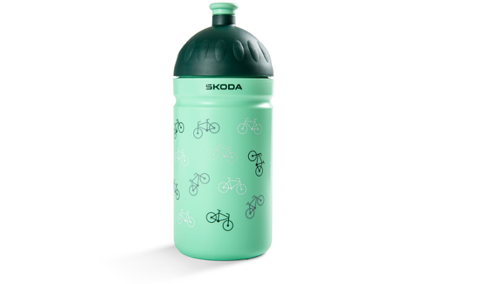 Škoda Kinder Trinkflasche, electric green, 500 ml