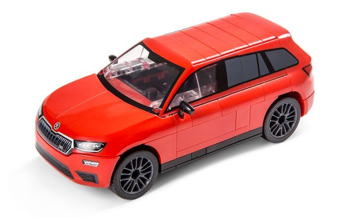 Škoda KODIAQ VRS Modellfahrzeug 1:35, rot