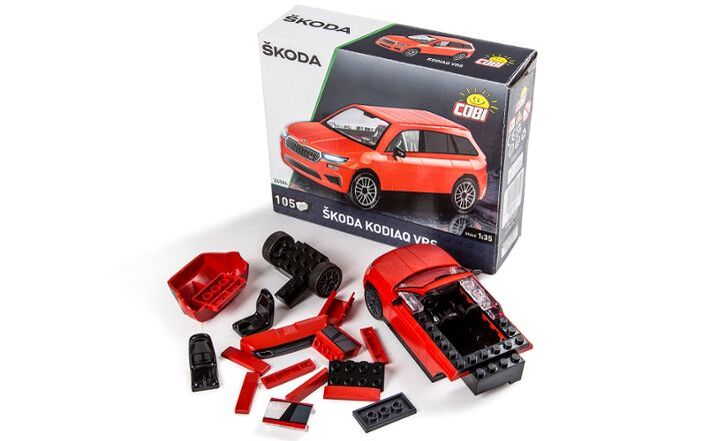 Škoda KODIAQ VRS Modellfahrzeug 1:35, rot