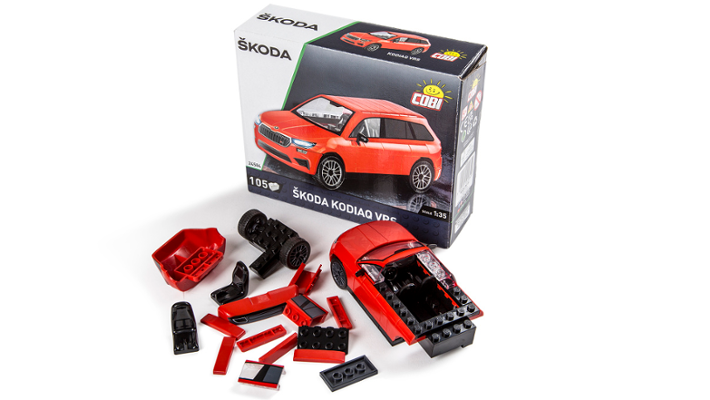 Škoda KODIAQ VRS Modellfahrzeug 1:35, rot