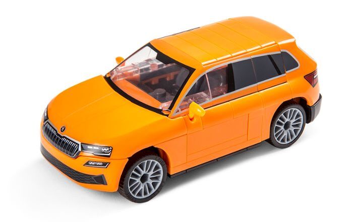 Škoda KAROQ Modellfahrzeug 1:35, orange