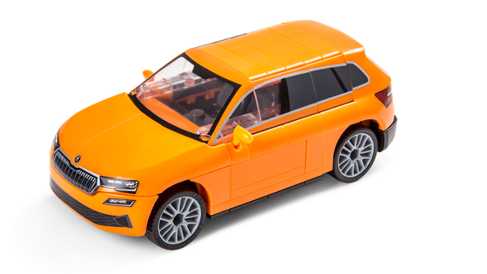 Škoda KAROQ Modellfahrzeug 1:35, orange