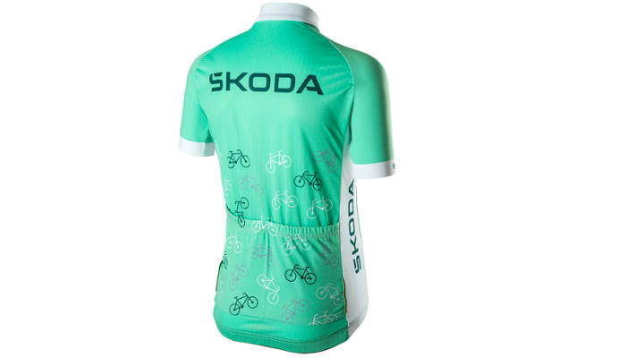 Škoda Kinder Fahrradtrikot, Gr. 134