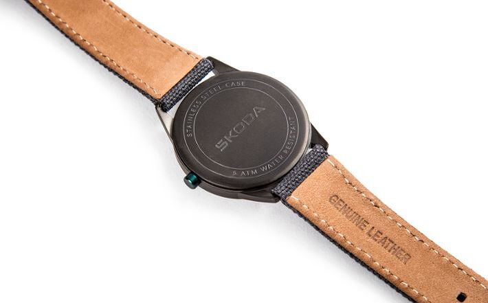 Škoda Armbanduhr, unisex, anthrazit