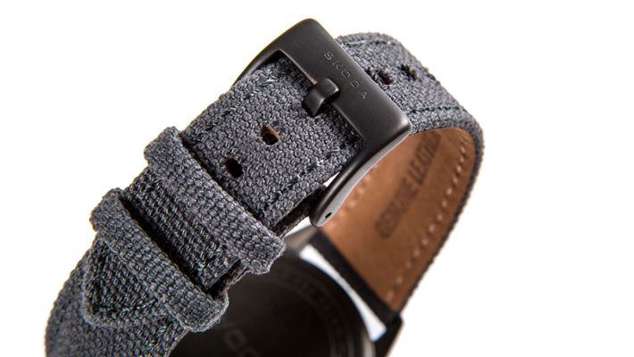 Škoda Armbanduhr, unisex, anthrazit