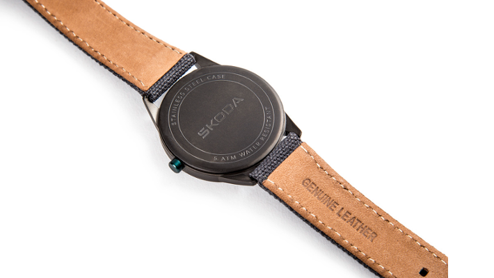 Škoda Armbanduhr, unisex, anthrazit
