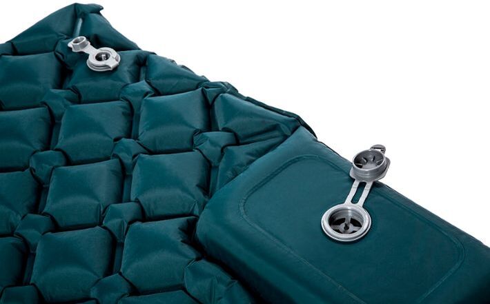 Škoda Schlafmatte, aufblasbar, 180 x 105 cm, emerald green