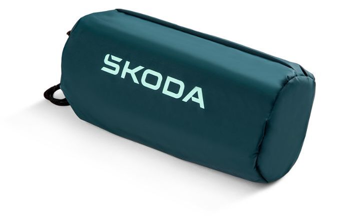 Škoda Schlafmatte, aufblasbar, 180 x 105 cm, emerald green