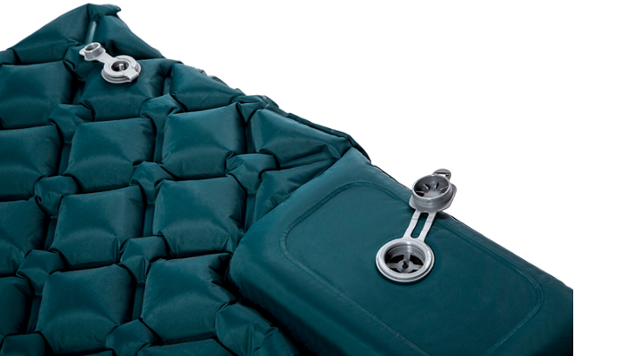 Škoda Schlafmatte, aufblasbar, 180 x 105 cm, emerald green