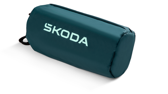 Škoda Schlafmatte, aufblasbar, 180 x 105 cm, emerald green