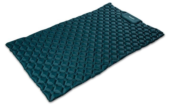 Škoda Schlafmatte, aufblasbar, 180 x 105 cm, emerald green