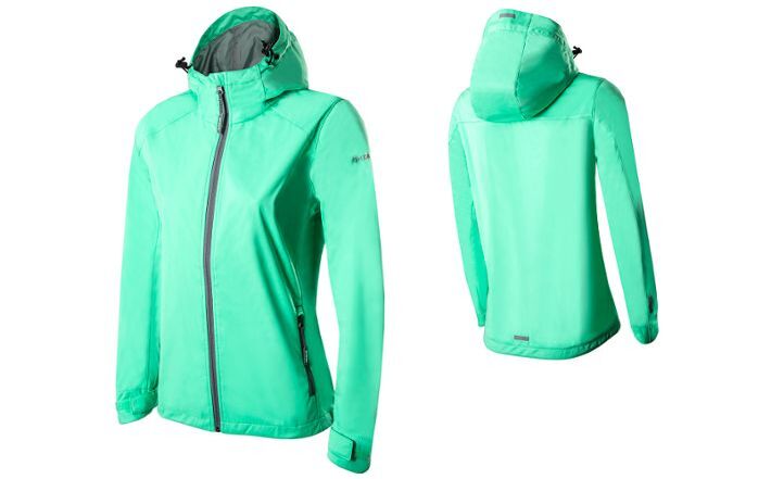 Škoda Damen Softshelljacke, electric green, Gr. XS