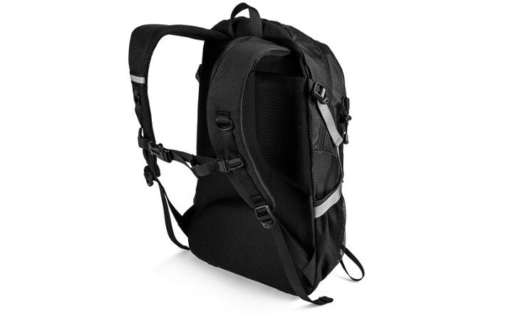 Škoda "Motorsport" Rucksack, 26 l, schwarz/electric green