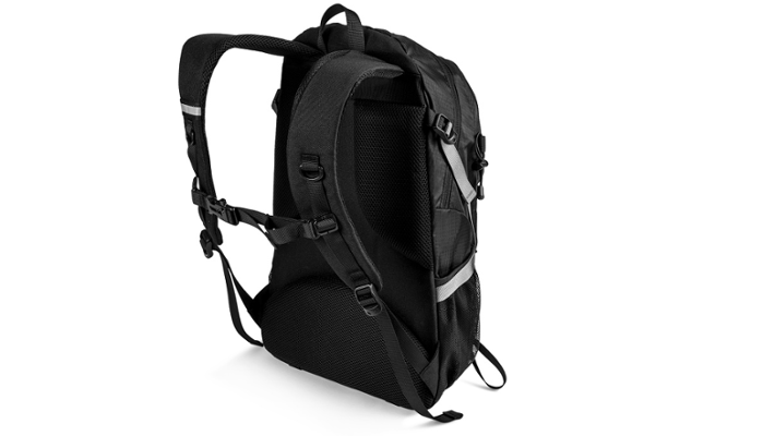 Škoda "Motorsport" Rucksack, 26 l, schwarz/electric green