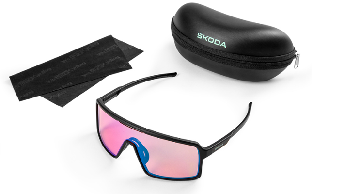 Škoda MTB-Fahrradbrille, schwarz