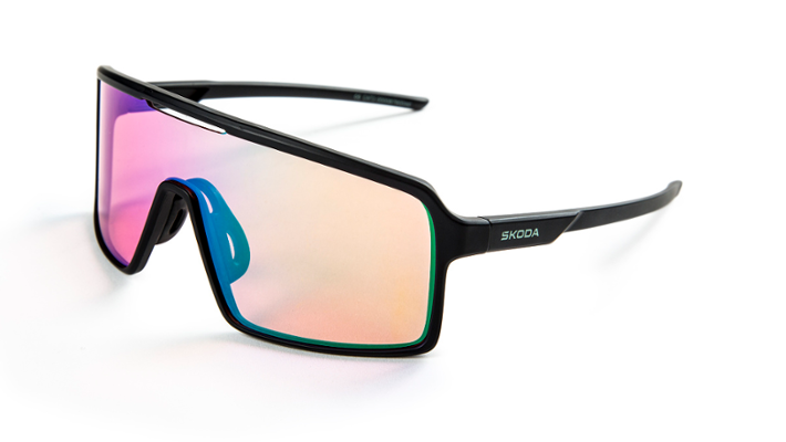 Škoda MTB-Fahrradbrille, schwarz