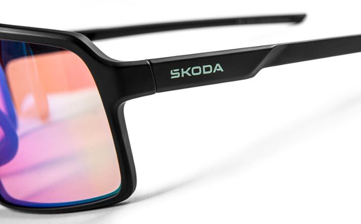 Škoda MTB-Fahrradbrille, schwarz