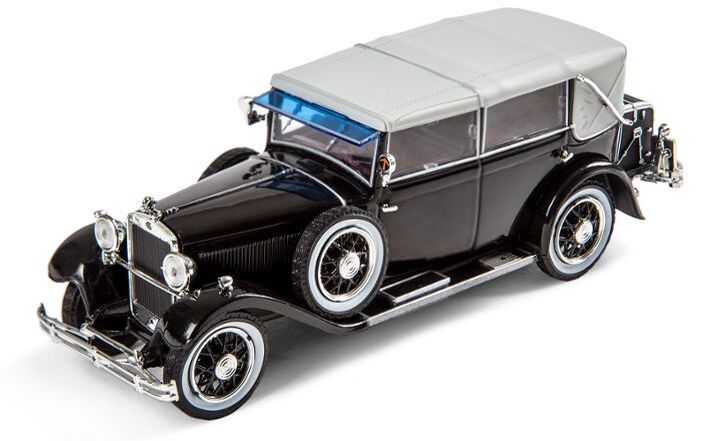 Škoda 860 (1932) Modellfahrzeug 1:43, schwarz