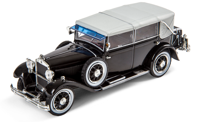 Škoda 860 (1932) Modellfahrzeug 1:43, schwarz