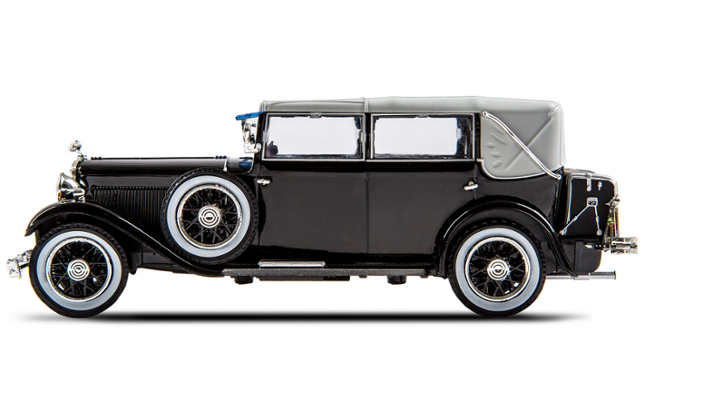 Škoda 860 (1932) Modellfahrzeug 1:43, schwarz