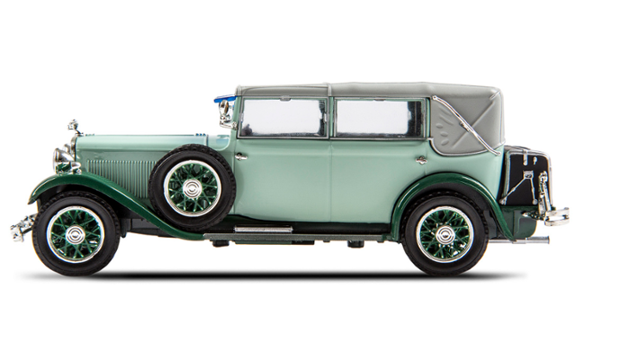 Škoda 860 (1932) Modellfahrzeug 1:43, hellgrün