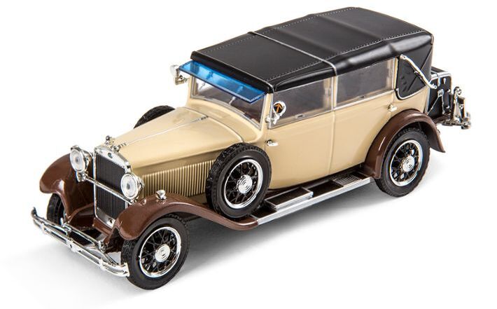 Škoda 860 (1932) Modellfahrzeug 1:43, hellbeige