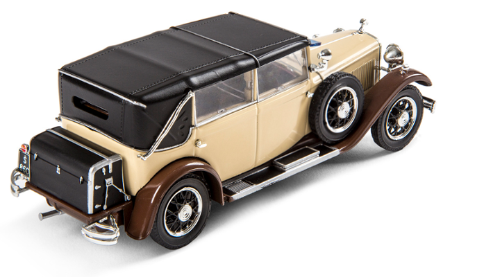 Škoda 860 (1932) Modellfahrzeug 1:43, hellbeige
